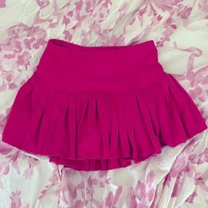 Hot Pink Gold Hinge Skirt